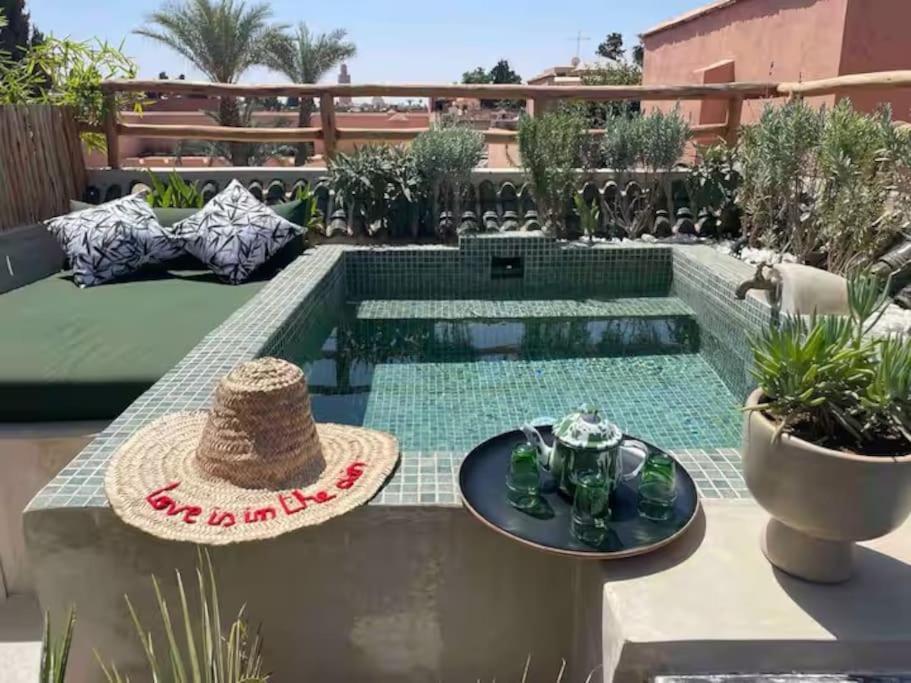 Riad Ptit Kech, Bassin Terrasse - Petits Dejeuners Marrakesh Esterno foto